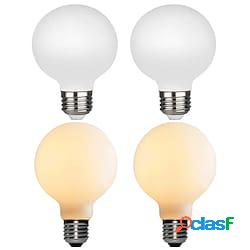 2-6pcs g80 7w globo led edison lampadina 650lm e27 base