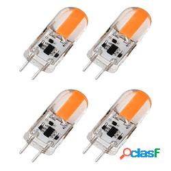 4 pz led bi-pin luci gy6.35 gel di silice faretto 5 w 500 lm