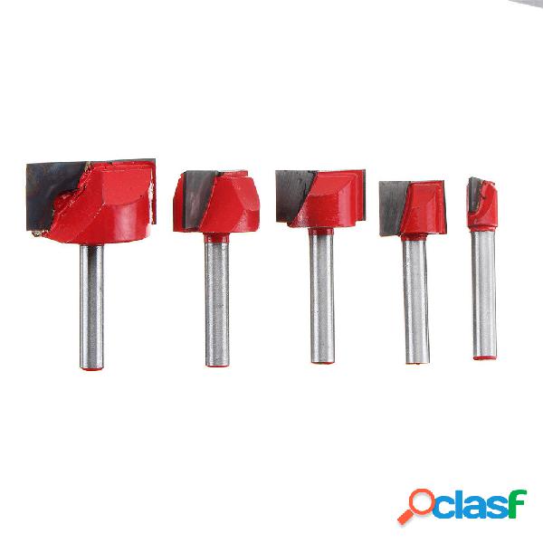 5 pezzi 6x10 / 16/22/25 / 32mm codolo gambo bit kit