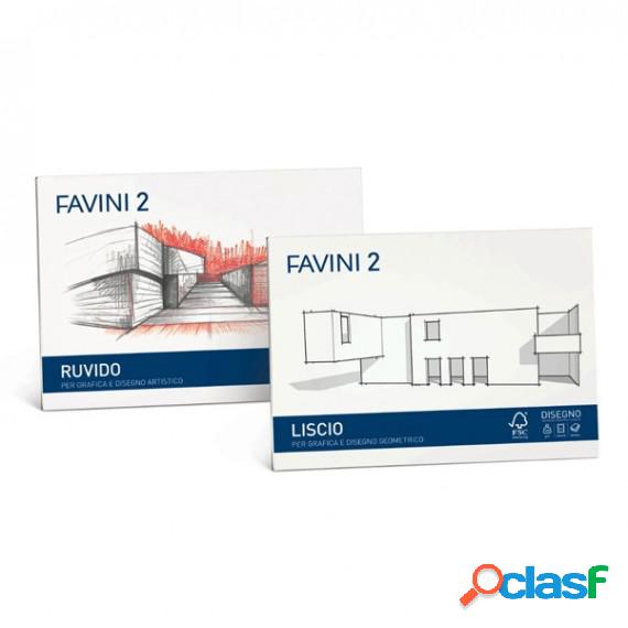 Album Favini 2 - 24x33cm - 110gr - 20 fogli - liscio