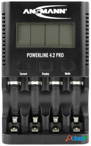 Ansmann Powerline 4.2 Pro Caricabatterie universale NiCd,