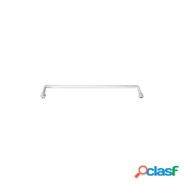 Barra portasalviette abs bianco Lazzarini Ibiscus lunga 500