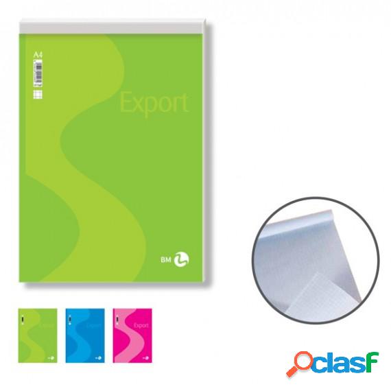 Blocco note Export - 5mm - 210 x 297mm - 50gr - 50 fogli -