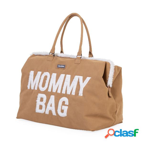 Borsa Childhome Mommy Bag Effetto Scamosciato