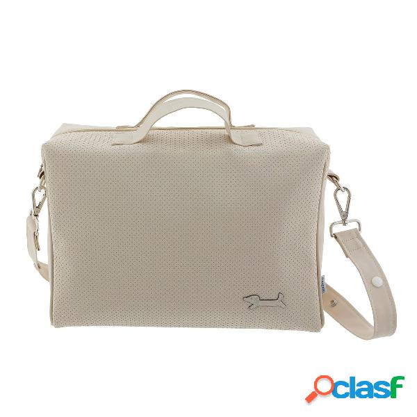 Borsa Clinica Tabela Paris Camel 16X41.5X29 Cm