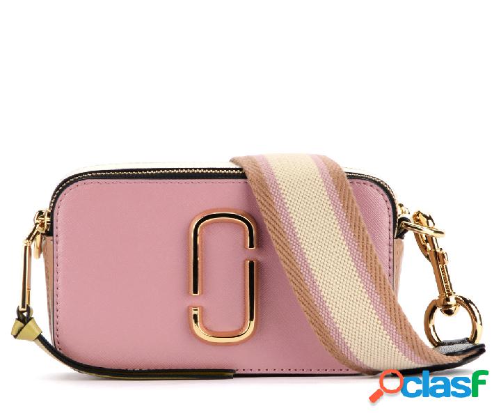 Borsa The Marc Jacobs The Snapshot in pelle color lilla