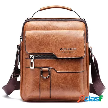 Borsa a tracolla universale serie vintage Weixier - marrone