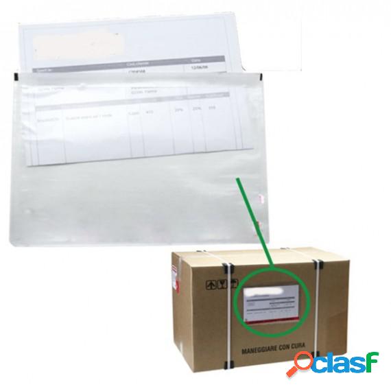 Busta portadocumenti adesiva - 160 x 110 mm - Starline -