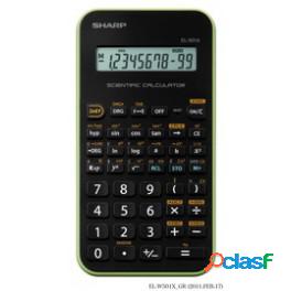 Calcolatrice Scientifica El 501Xb-Wh Sharp Verde