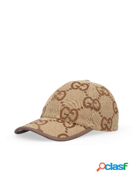 Cappellino da baseball in tessuto jumbo GG