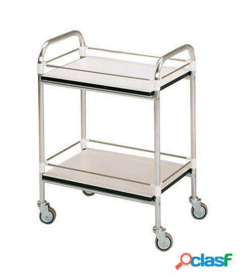 Carrello con ringhierina cm60x40x80h