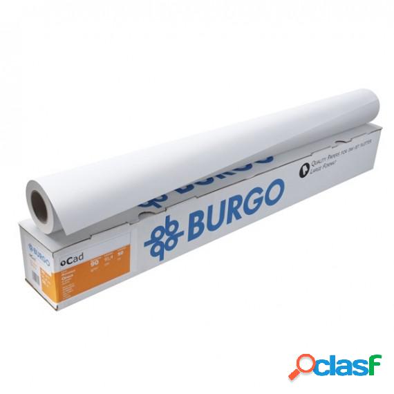 Carta Cad Eco 90 - 914 mm x 50 mt - 90 gr - opaca - bianco -