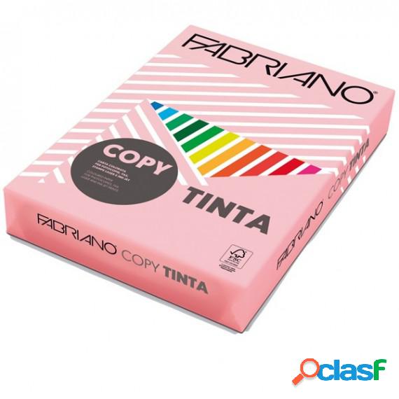 Carta Copy Tinta - A4 - 80 gr - colore tenue rosa - Fabriano