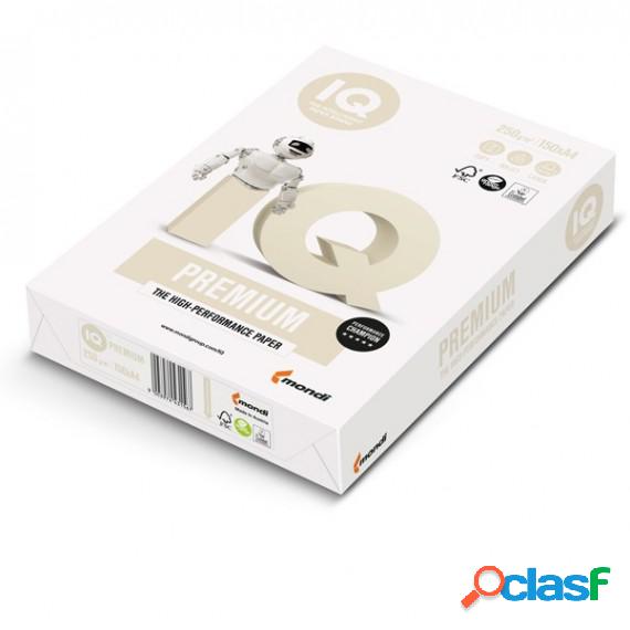 Carta IQ Premium - A4 - 250 gr - bianco - Mondi - conf. 150