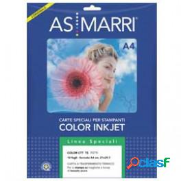 Carta transfer per tessuto scuro - per stampa inkjet - A4 -