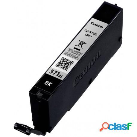 Cartuccia Cli-571Xl Nera Con Chip Compatibile Per Canon