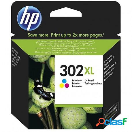 Cartuccia Hp 302Xl F6U67Ae Colore Originale Per Hp 3830 3832