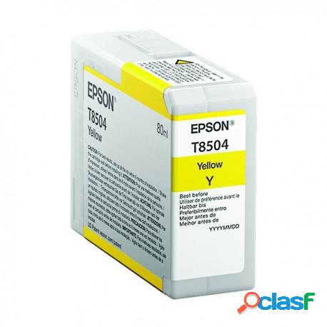 Cartuccia T8504Y Gialla Compatibile Per Epson