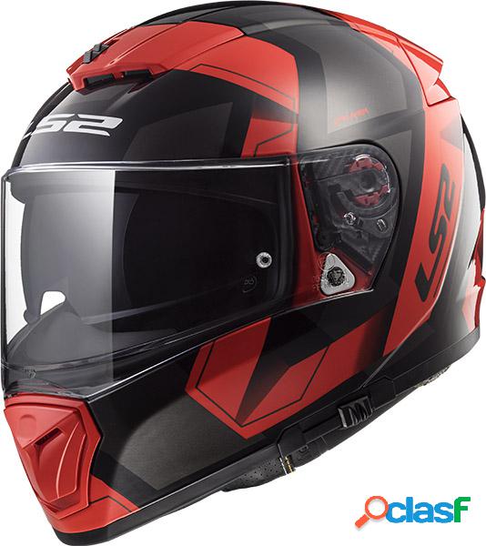 Casco integrale LS2 FF390 BREAKER PHYSICS Nero Rosso