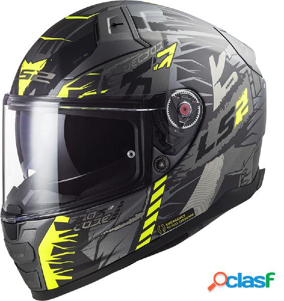 Casco integrale LS2 FF811 VECTOR II TECHBOT in fibra Titanio