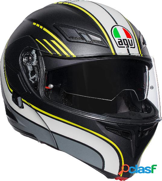 Casco modulare AGV COMPACT ST PLK MULTI BOSTON nero opaco