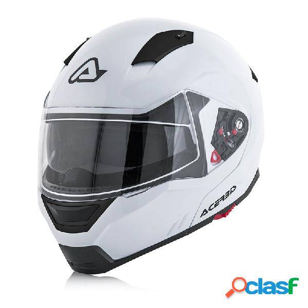 Casco modulare Acerbis Box G-348 Bianco Lucido