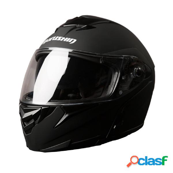 Casco modulare Marushin M-410 in fibra Nero Opaco