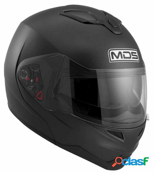 Casco moto modulare Mds by Agv MD200 Mono nero opaco