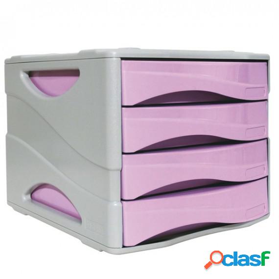 Cassettiera Keep Colour Pastel - 25x32 - cassetti 5 cm -