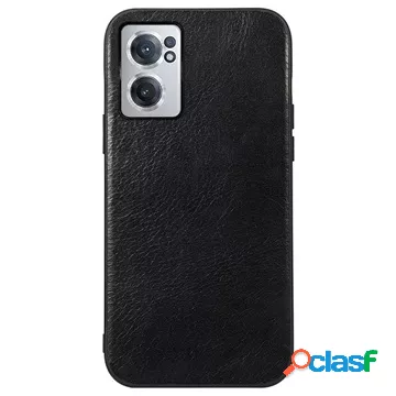 Cover ibrida rivestita in pelle OnePlus Nord CE 2 5G - Nera