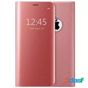 Custodia Flip per iPhone 7 Plus / 8 Plus serie Luxury Mirror