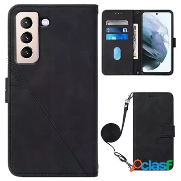 Custodia a portafoglio per Samsung Galaxy S22 5G serie Line