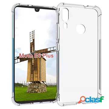 Custodia in TPU antiurto per Motorola Moto E6 Plus -