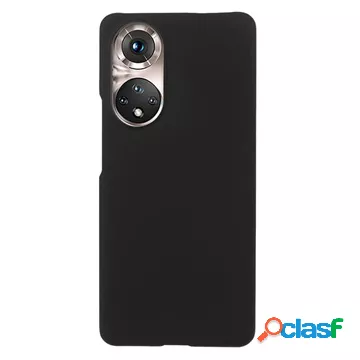 Custodia in plastica gommata Huawei Nova 9/Honor 50 - nera