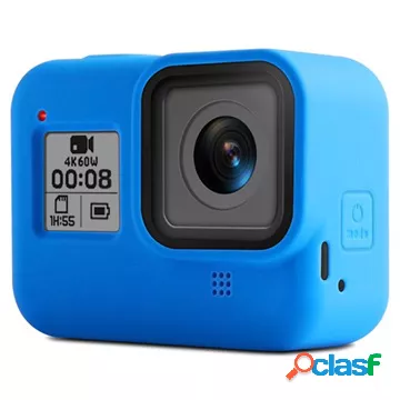 Custodia in silicone per GoPro Hero 8 - blu