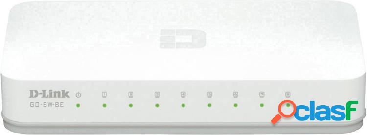 D-Link GO-SW-8E Switch di rete 8 Porte 100 MBit/s