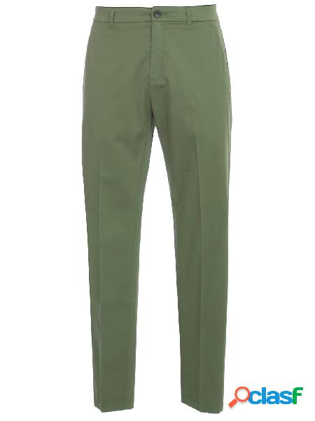 DEPARTMENT FIVE PANTALONI UOMO U20P05T2001VE460 COTONE VERDE