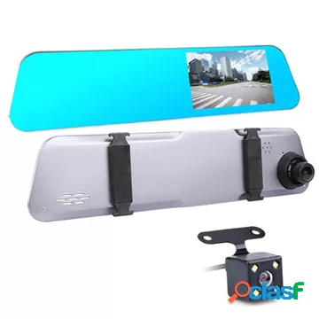 Dash Cam a specchio Full HD con doppio obiettivo