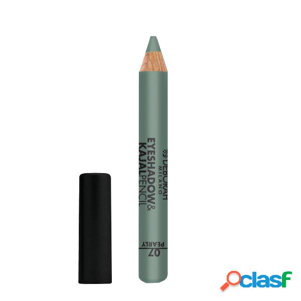 Deborah eyeshadow & kajal pencil green finish pearly 07