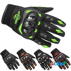 Dita intere Unisex Guanti moto Pelle Protettivo