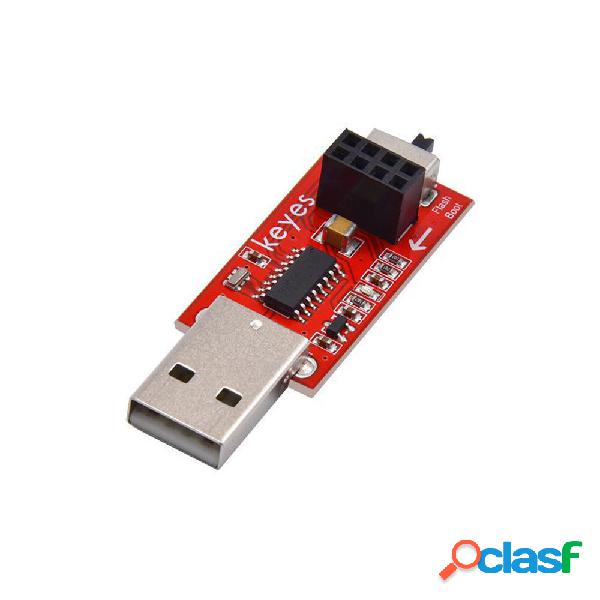 ESP8266 Downloader Modulo WIFI seriale ESP-01 ESP-01S Test