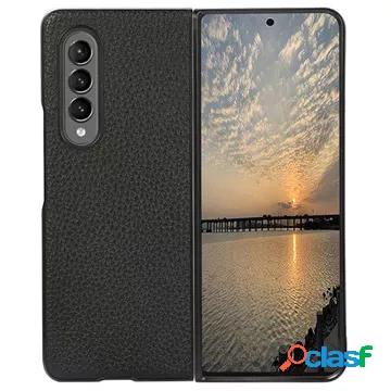 Elegante custodia in pelle per Samsung Galaxy Z Fold3 5G -