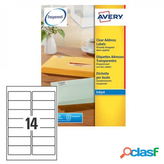 Etichetta in poliestere J8563 - adatta a stampanti inkjet -