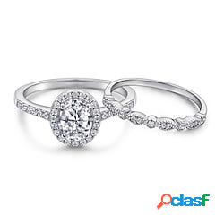 Fede Matrimonio Classico Argento Argento sterling S925
