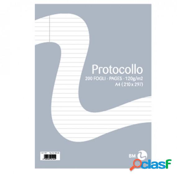 Foglio protocollo - A4 - uso bollo - 60 gr - BM - conf. 20