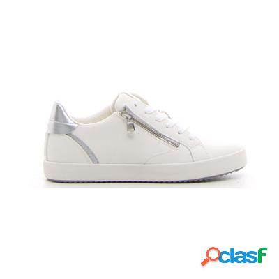 GEOX Blomiee sneaker - optic white argento