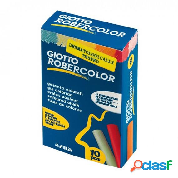 Gessetti Robercolor - lunghezza 80mm con diametro 10mm -