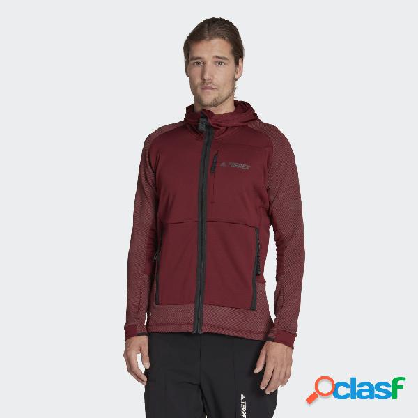 Giacca Terrex Tech Flooce Hooded Hiking Fleece