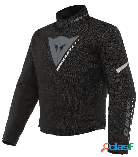 Giacca moto Dainese Veloce D-Dry Nero Grigio carbone Bianco