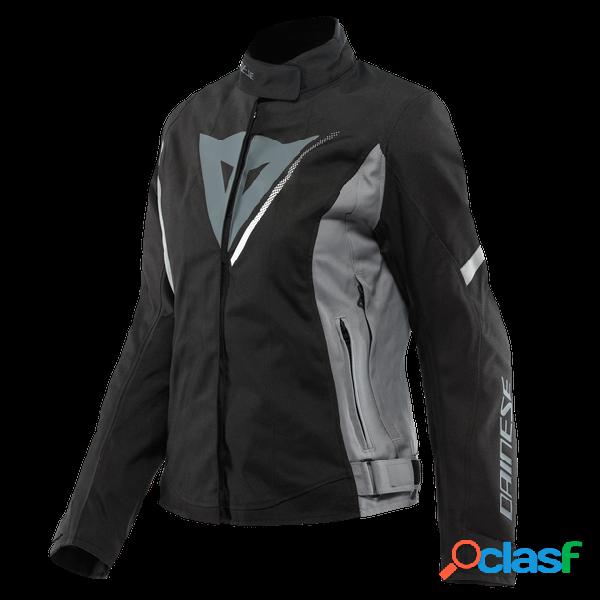 Giacca moto donna Dainese Veloce D-Dry Nero Bianco Rosso
